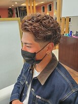 アムズヘアーファム&nbsp;ワイルドパーマ×ハイトーン
