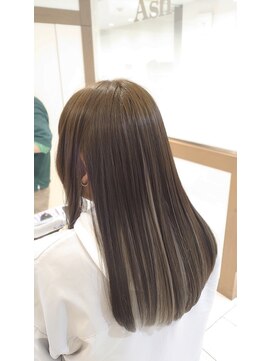 アッシュ 清瀬店(Ash) 【髪質改善】グレー系インナーカラー　Ash清瀬 大嶋