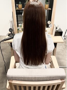 東京カラーの写真/《全クーポン"ケアプロ"使用》髪の内側からしっかり補修し、いつまでも触れていたい潤い溢れる艶髪へ＊
