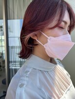ジーナ 天神西通り(Zina) [Zina西通り]髪質改善/インナーカラー/ピンク/ボブ/ショートヘア