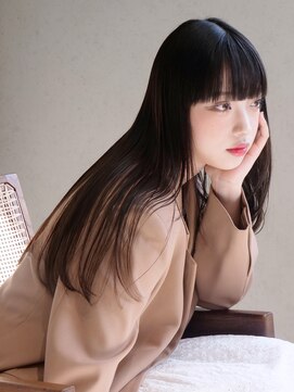 アイティーバイアルバム 八王子店(IT by ALBUM) ストレートヘア_マチルダボブピンクベージュ_69404