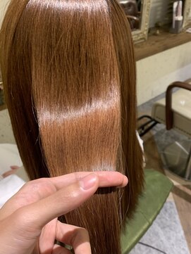 ニノット 武蔵小杉(○nino.) 11月#黒髪カタログ# グレーベージュ#レイヤーロング#前髪パーマ