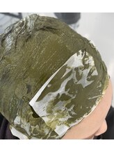 １００％オーガニックのヘナカラー＆ハーブカラーの工程