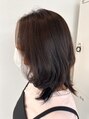 アグ ヘアー ピア 久喜青毛店(Agu hair pia) 直毛、多毛、ワンカールコテ巻きスタイル、ベージュカラー