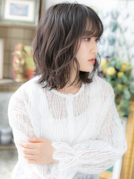 カバーヘア イヴ 戸頭店(COVER HAIR EVE) バレイヤージュシースルーバング3Dレイヤーh3戸頭20代30代40代