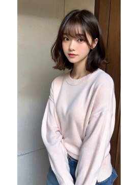 トライベッカ 新柏店(TRIBECA Hair&Spa) 【新柏】ボブ ナチュラル 髪質改善