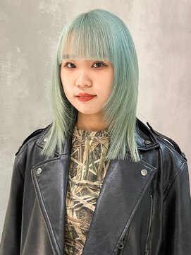 アルバム 渋谷パルコ(ALBUM) フレンチカジュアルニュアンスカラーブルーシルバー_9969