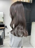 前髪カット_アンブレラカラー__韓国マッシュ_ウェーブパーマ