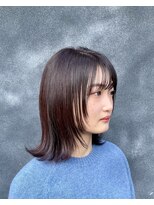 フリー(FREEY) 艶髪　顔周りレイヤースタイル