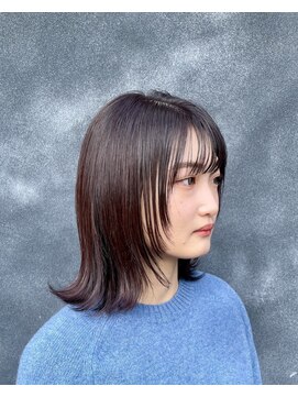 フリー(FREEY) 艶髪 顔周りレイヤースタイル