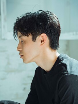 エクファ ヘア リゾート 大津 瀬田店(ex-fa hair resort) 黒髪ボブルフネビージュ小顔ワンレンスペインカール