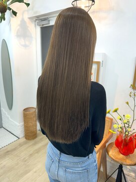 イコ 表参道原宿(ico) ブリーチなし　まろやかベージュ