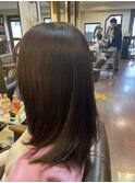 サラサラブラウンピンク
