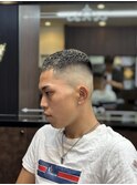 スキンフェード×濡れパン