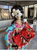 20代/30代/着付け/ヘアセット