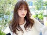 【★オススメ★綺麗が続く】カット+大人気キラテラカラー+髪質改善2step TR