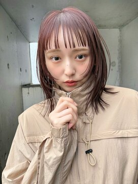 ミンクス 青山店(MINX) オン眉×フェイスレイヤー×ミディアムヘア