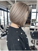 ミルクベージュボブ