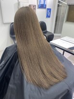 ペレ 渋谷(PELE)&nbsp;イメチェン/ホワイトブロンド/外ハネボブ/美髪/渋谷