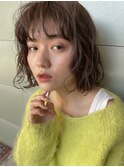 レイヤーボブ　顔まわりレイヤー　レイヤーカット　ワンホンヘア