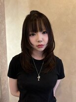 ベレーザ 渋谷(BELEZA)&nbsp;13951黒髪オリーブグレージュ髪質改善ストレート暗髪ウルフ