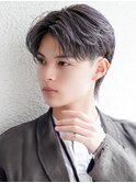モテる黒髪ネープレスショート束感モテ髪ワックスなしマッシュ