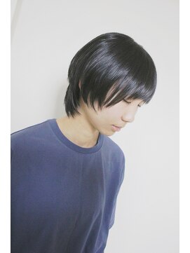 ビアージュ(Viage) :伸ばし中 :メンテナンスカット :ボブウルフシルエット