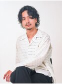 スパイラルパーマ/サーフカール/波打ちパーマ/グランジパーマ