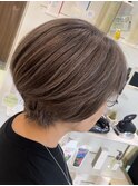 白髪ぼかし×エアタッチ