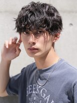 ルーシー 渋谷(LUCEY)&nbsp;ツイストスパイラルパーマ波巻きパーマメンズカットメンズパーマ