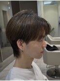 韓国風マッシュスタイル　刈り上げなし