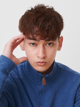 エルマーク 堺東(L-MARK) メンズパーマ/ツイストスパイラル/サーフカール/men's/眉毛