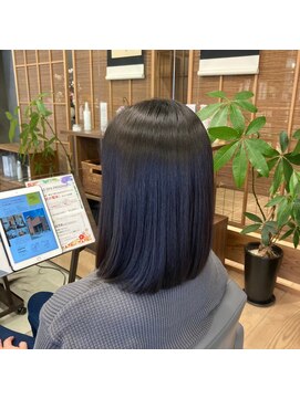 縮毛矯正髪質改善トリートメント