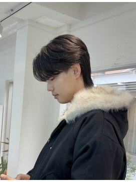 スキルアイマ(SKILL ima) センターパート/曲がる縮毛矯正