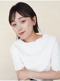 〈s34〉大人ショートハイライト髪質改善キッズカット前髪30代40