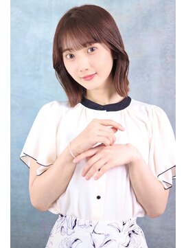 アッシュ 鷺沼店(Ash) ゆるふわワンレンボブ