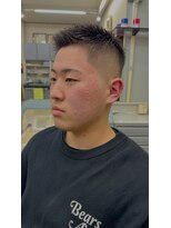 竹内理容 短髪フェード