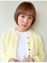 COVER HAIR ACADEMY 北浦和【カバーヘア アカデミー】北浦和西口店【4/6 OPEN(予定)】&nbsp;マッシュショートボブ/オレンジベージュ/ブラウンオレンジp