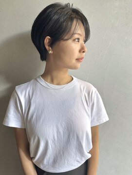 ニジム 京都(nijimu) 前髪長めマッシュショート