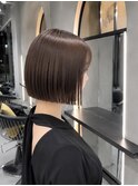 ワンホンレイヤー/前髪カタログ/顔周りカット/スモーキーカラー