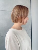 ジョワイユヘアーデザイン(Joyeux)&nbsp;【おしゃれなハイトーンミニボブ】