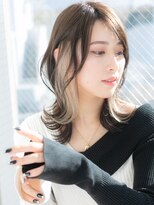 ローマ ギンザ(ROMA Ginza)&nbsp;20代30代40代レイヤー外ハネボブ/インナーカラーハイライト