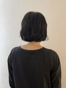 ハロウ bob perm