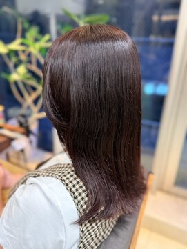 ヘアリゾート粋 ティガ 池袋店(tiga) レイヤーカット/ダークブラウン