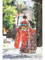 ベス 天王町 西横浜(Bes) 華やかな和装アップ×振袖アレンジ