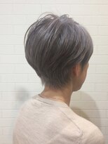 リブレ ショート(LIBRE)&nbsp;グレーヘア　ショートスタイル