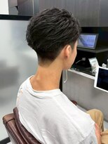 ソレイユ バイ アルフレッド(SOLEIL by alfRed)&nbsp;センターパート×フェザーショート｜塩釜口学割U24メンズカット