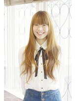 ヘアアンドメイク エジェリ(hair&make egerie)&nbsp;ツルウルロング ダブルカラー 恵比寿