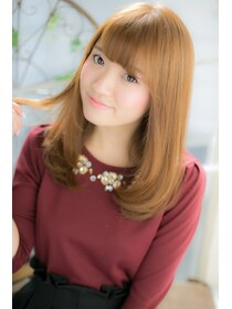 ユーフォリア 新宿通り(Euphoria) 【Euphoria】重×軽でかわい☆ストレートミディ☆