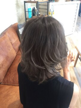 ヘアー オーシャン(HAIR OCEAN) グラデーション グレージュカラー